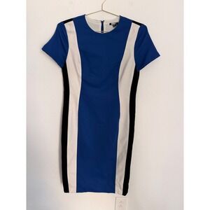 RAOUL Maritime Colorblock Sheath Business Work Dress Size 6